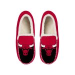 CHICAGO BULLS MEN'S COLOR BLOCK MOCCASINS