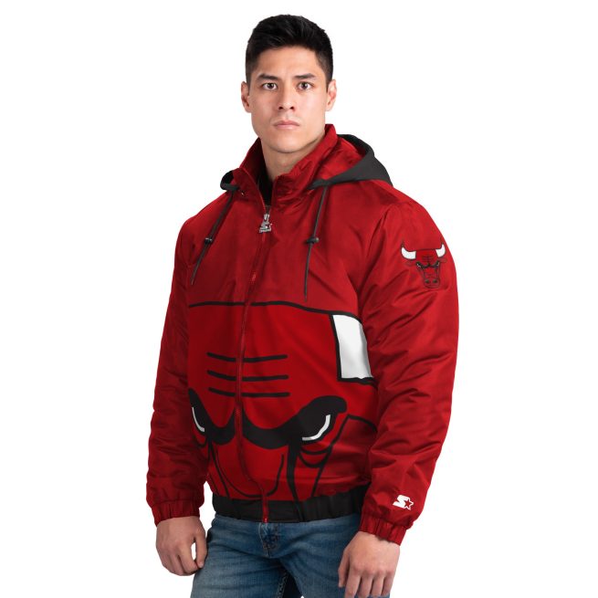 CHICAGO BULLS MEN'S TRIPLE DOUBLE JACKET