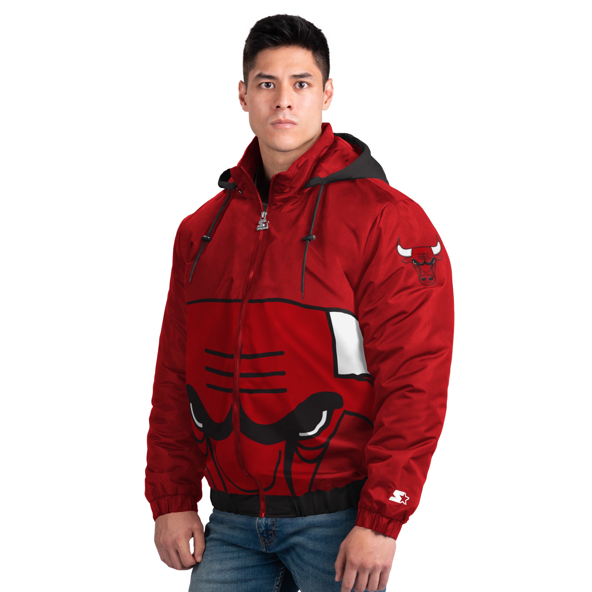 CHICAGO BULLS MEN'S TRIPLE DOUBLE JACKET