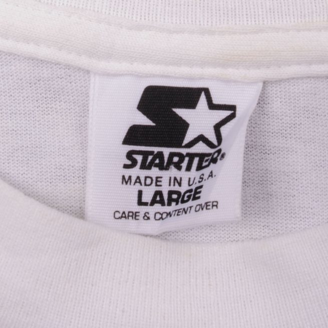 VINTAGE DEASTOCK NBA CHICAGO BULLS 1997 CHAMPIONS TEE SHIRT LARGE MADE USA