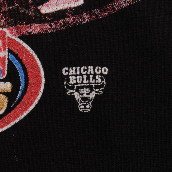 VINTAGE STARTER NBA CHICAGO BULLS CHAMPION TEE SHIRT 1998 SIZE XL