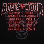 VINTAGE STARTER NBA CHICAGO BULLS CHAMPION TEE SHIRT 1998 SIZE XL