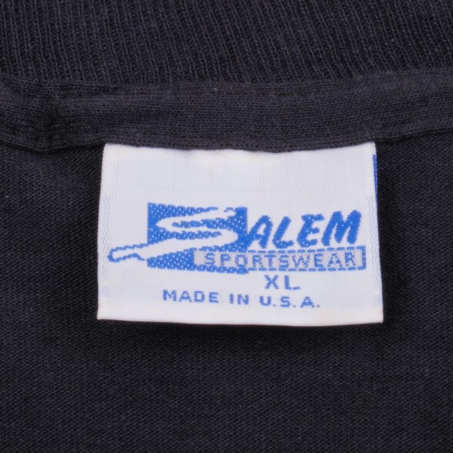 VINTAGE NBA DETROIT PISTONS WORLD CHAMPIONS 1990 TEE SHIRT LARGE MADE USA