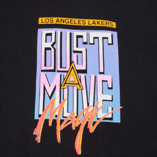 VINTAGE NBA LA LAKERS MAGIC JOHNSON TEE SHIRT 1990S MEDIUM MADE IN USA
