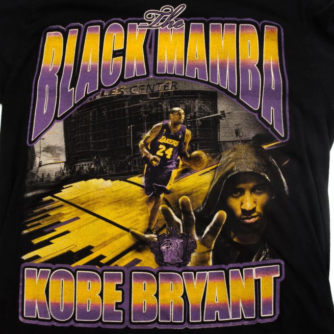 VINTAGE KOBE BRYANT THE BLACK MAMBA TEE SHIRT SIZE MEDIUM