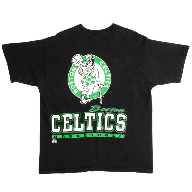 VINTAGE NBA BOSTON CELTICS TEE SHIRT 1990s SIZE XL MADE IN USA