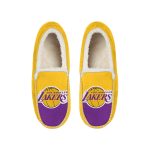 LOS ANGELES LAKERS MEN'S COLOR BLOCK MOCCASINS