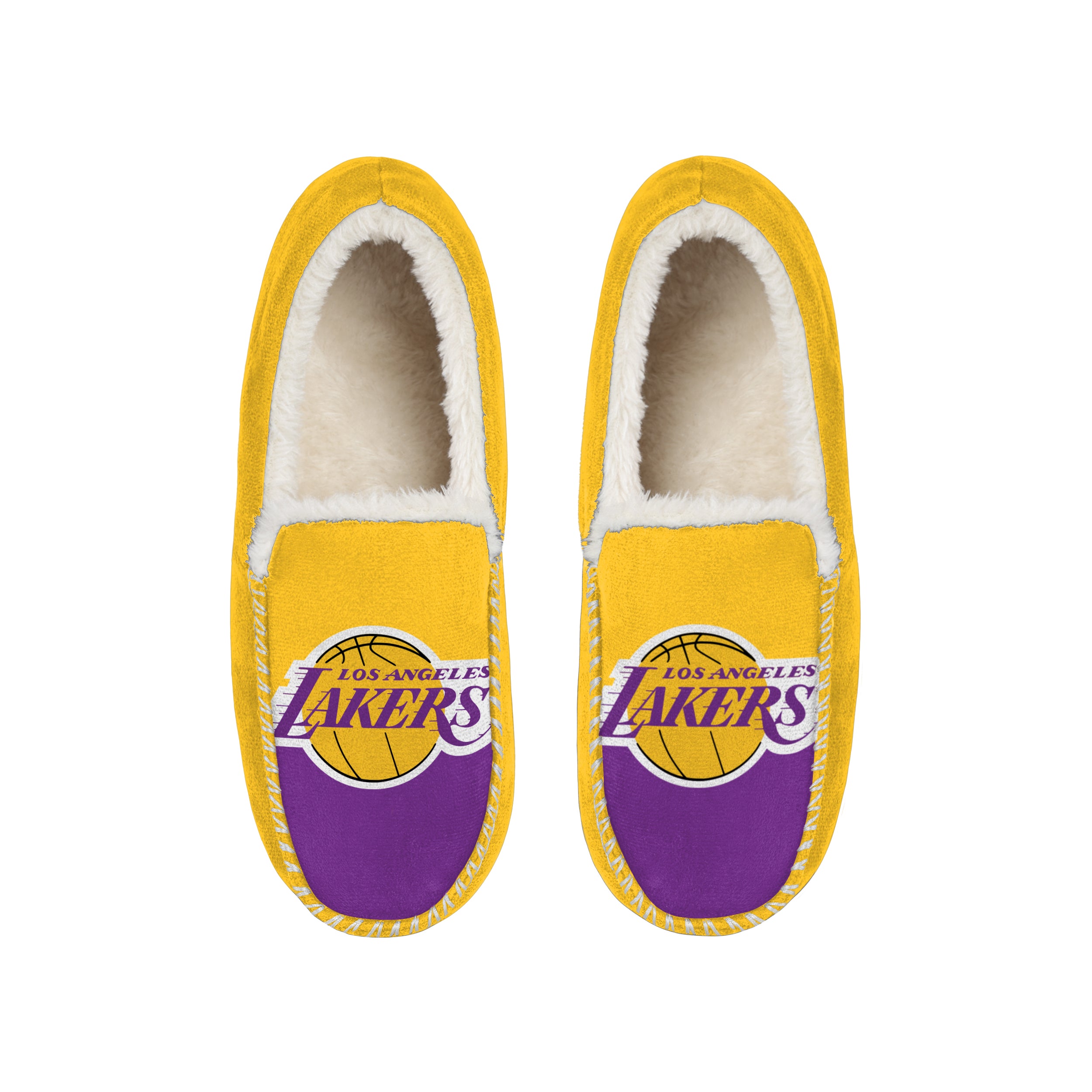LOS ANGELES LAKERS MEN'S COLOR BLOCK MOCCASINS